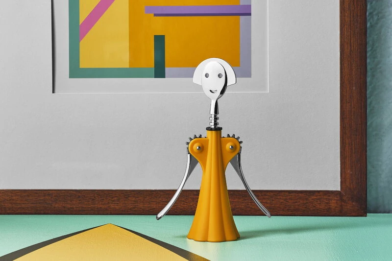 Alessi Anna G. corkscrew, yellow