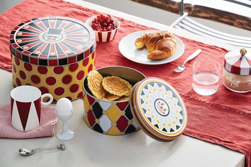 Alessi Circus glass jar, 0,5 L