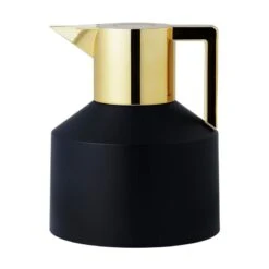 Normann Copenhagen Geo Vacuum Jug, Black - Gold