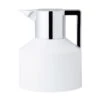 Normann Copenhagen Geo Vacuum Jug, White - Silver