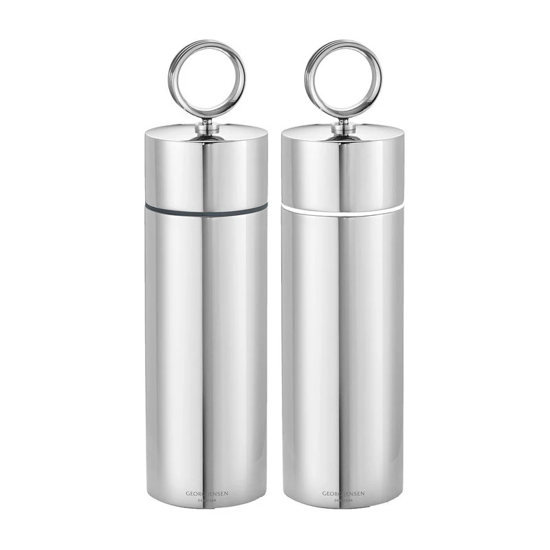 Georg Jensen Bernadotte salt and pepper grinder set