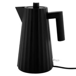 Alessi Plissé Electric Kettle 1,7 L, Black