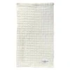 The Organic Company Big Waffle Kitchen And Wash Cloth, Natural White