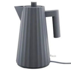 Alessi Plissé Electric Kettle 1,7 L, Grey