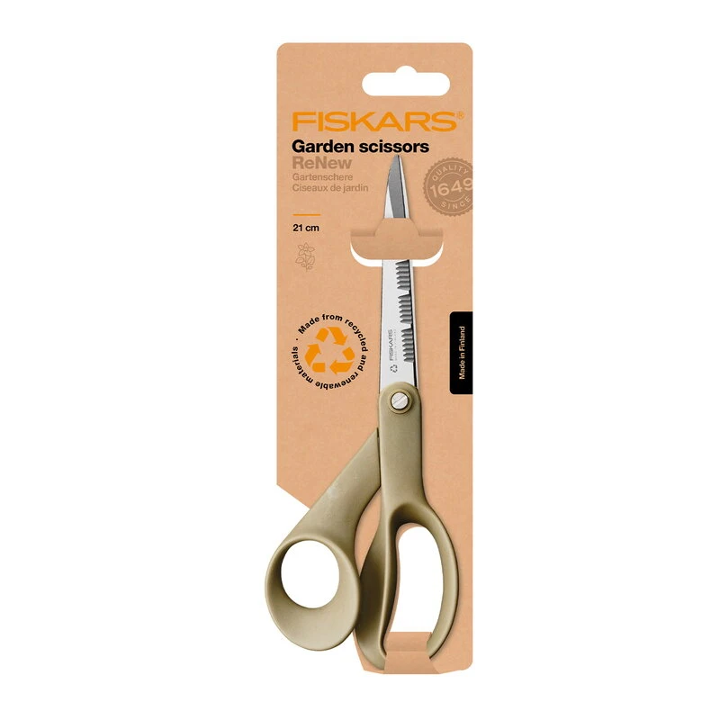 Fiskars ReNew gardening scissors, 21 cm