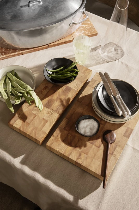 ferm LIVING Chess cutting board, rectangle, large