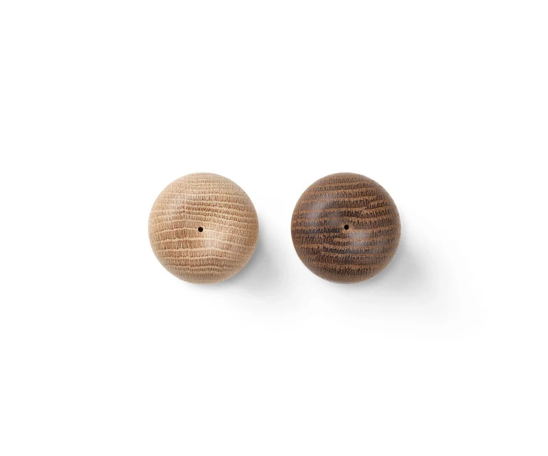 Kay Bojesen Menageri salt and pepper set, oak - smoked oak