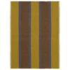 Ferm LIVING Hale Tea Towel, Lime - Blue - Brown
