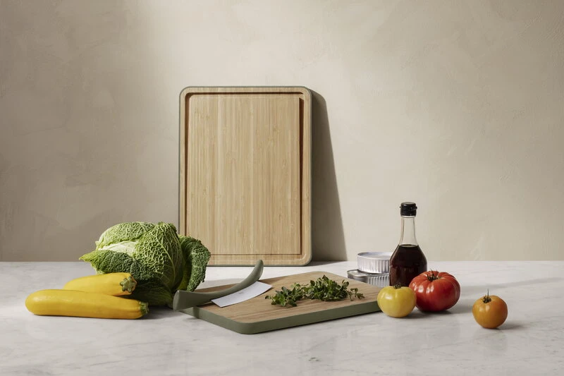Eva Solo Green Tool cutting board with groove, 39 x 28 cm, bamboo