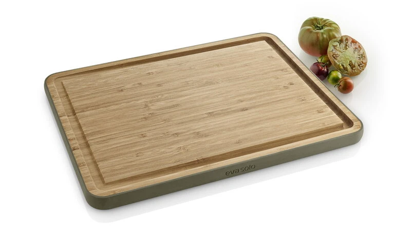 Eva Solo Green Tool cutting board with groove, 39 x 28 cm, bamboo