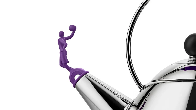 Alessi Kettle 3909 Virgil Abloh Securities, 2 L, purple