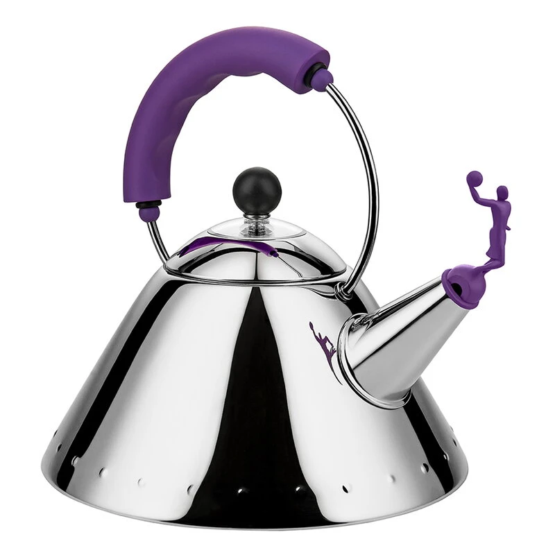 Alessi Kettle 3909 Virgil Abloh Securities, 2 L, purple