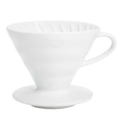 Hario Hario V60 Coffee Dripper Size 02, White Porcelain