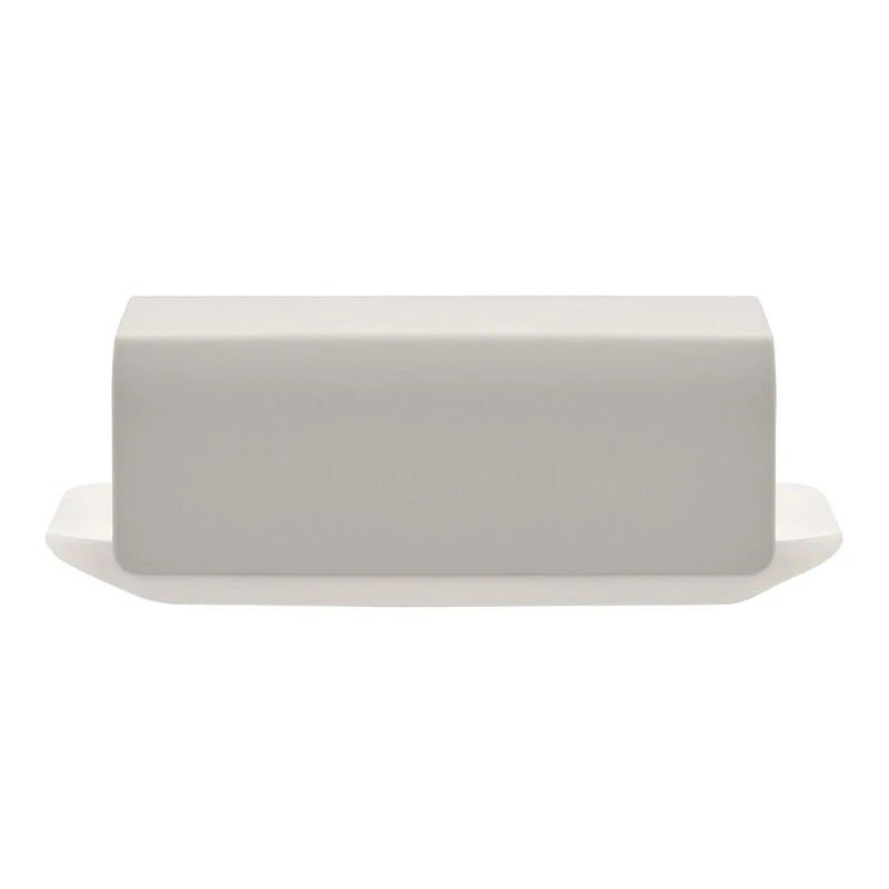 Alessi Mattina butter dish, grey
