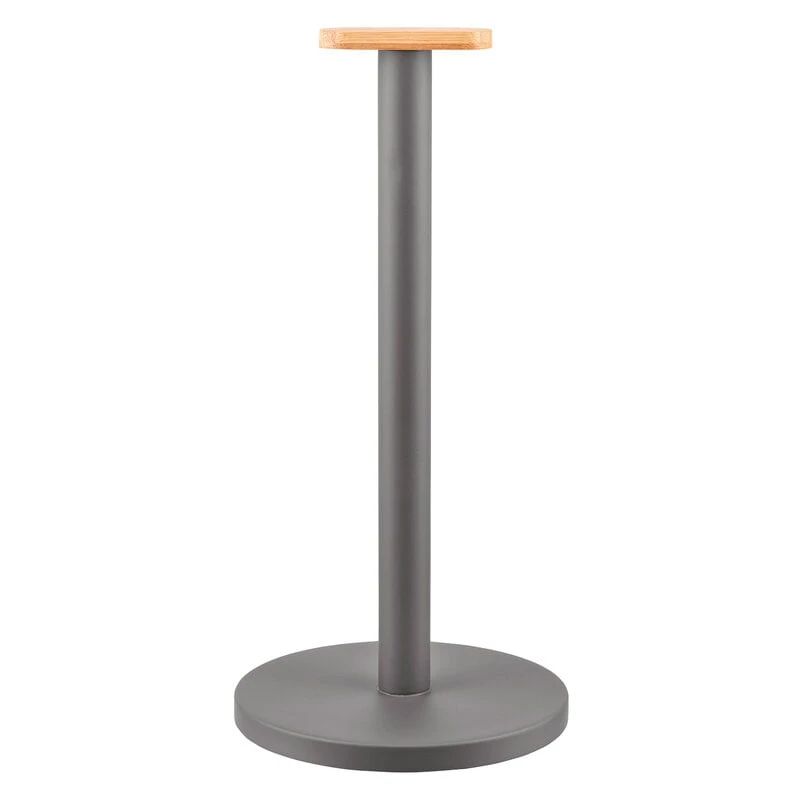 Alessi Mattina kitchen roll holder, dark grey