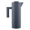 Alessi Plissé Thermo Insulated Jug, Grey