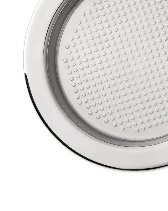 Alessi Bottle coaster, stainless steel