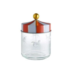 Alessi Circus Glass Jar, 0,75 L