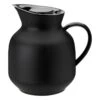 Stelton Amphora Vacuum Jug For Tea, 1 L, Soft Black