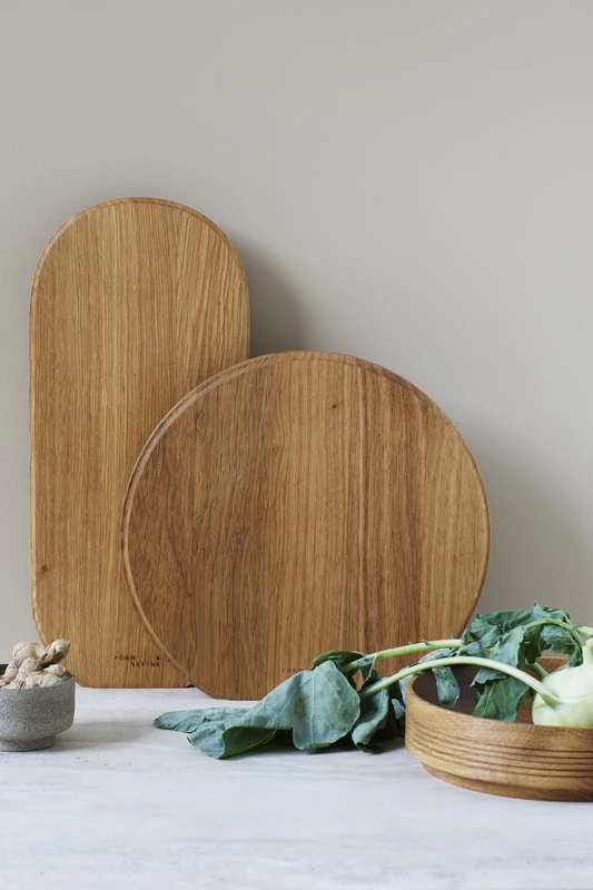 Form & Refine Section cutting board, long