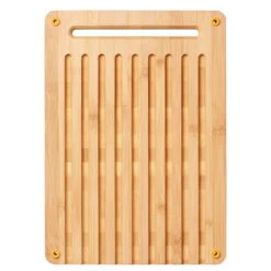 Fiskars Functional Form Bread Cutting Board, Bamboo