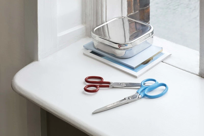 HAY Grip scissors, L, blue