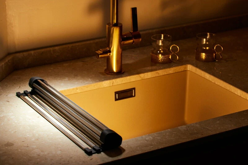 Happy Sinks Happy Sinks dish drying rack, steel