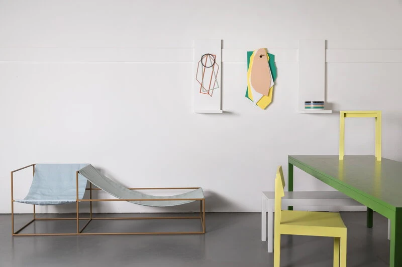 valerie_objects Trivets, 4 pcs, lacquered steel, multi colour