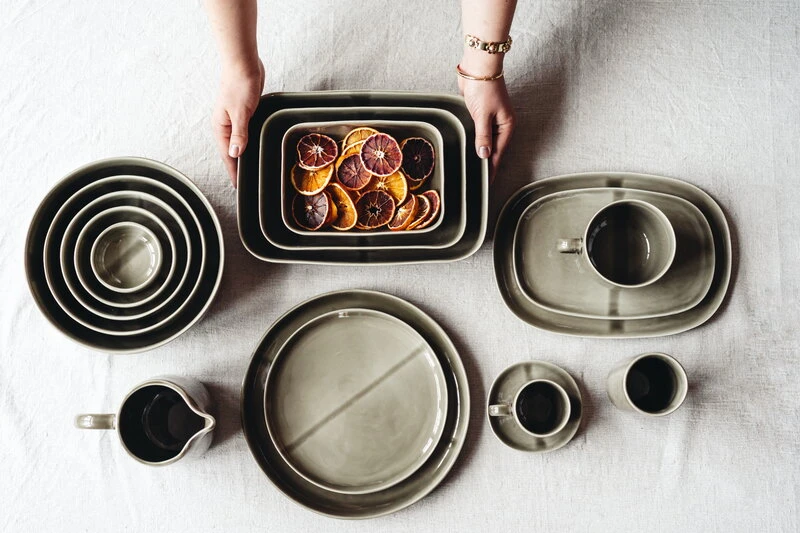 Heirol Svelte casserole, 30 cm, olive