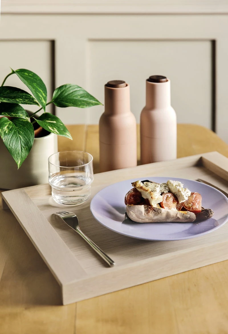 MENU Bottle Grinder 2 pcs, nudes - walnut