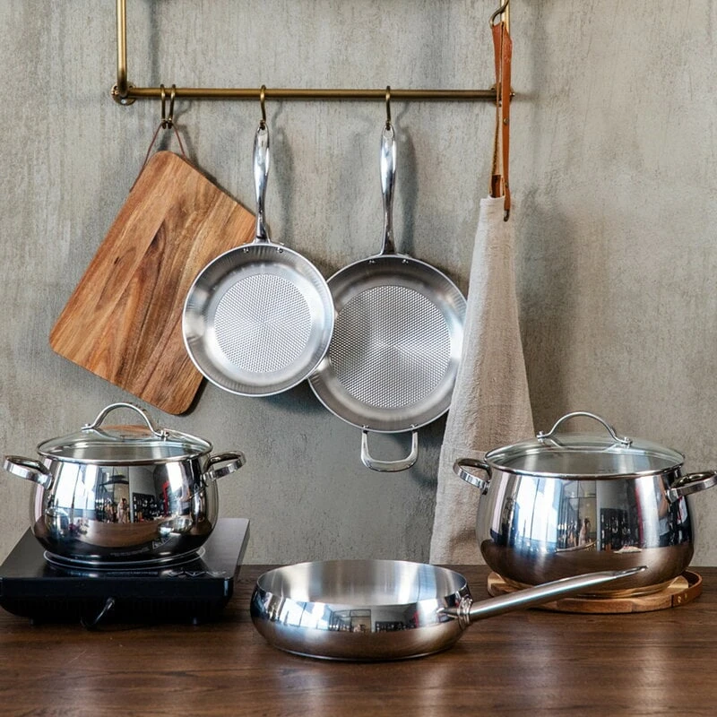 Heirol Belly steel frying pan, 24 cm